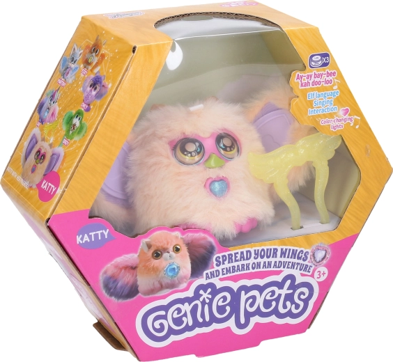 Pupazzetto coccoloso con effetti luminosi e sonori 12 cm - 1 pezzo