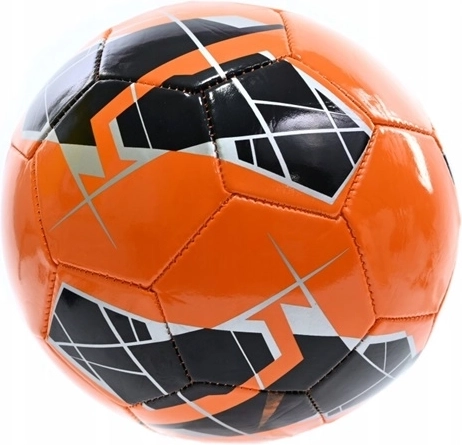 Pallone da calcio misura 5 arancione-nero 260–280 g