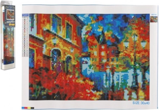 Norimpex dipinto diamantato passeggiata in città