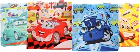 Borsa regalo allegre automobiline