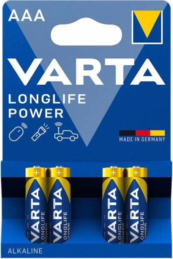 Varta Longlife Power batterie alcaline AAA, 4 pz
