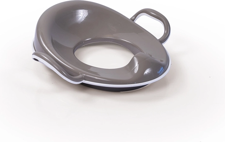 Sedile WC per bambini antiscivolo, grigio