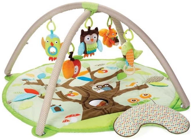 SKIP HOP tappetino gioco con arco Treetop Friends, 5 giochi e cuscinetto