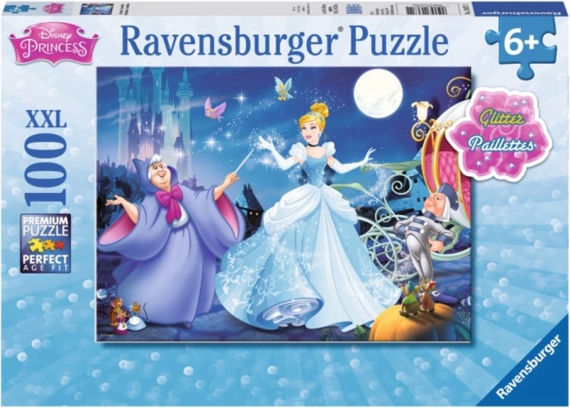 Puzzle scintillante Cenerentola XXL 100 pezzi