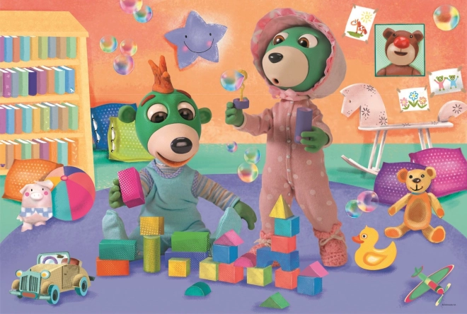 Puzzle Buonanotte, Treflíci Mondo Allegro dei Bambini MAXI