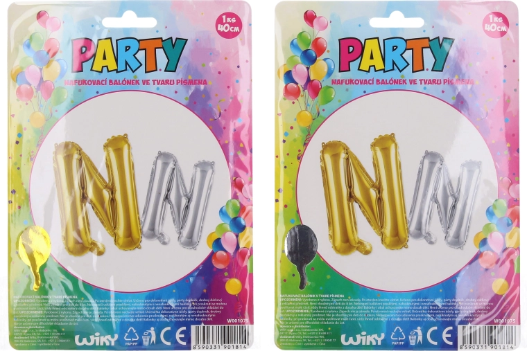 Palloncino gonfiabile lettera N