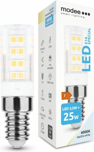 Lampadina LED in ceramica E14 3,5 W bianco freddo 6000 K MODEE SMART LIGHTING