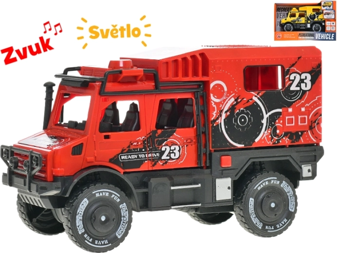 Fuoristrada a inerzia 18 cm con luce e suono