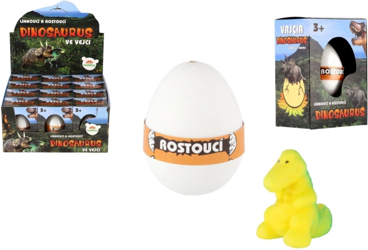 Uovo di dinosauro che si schiude 6 cm – sorpresa in acqua