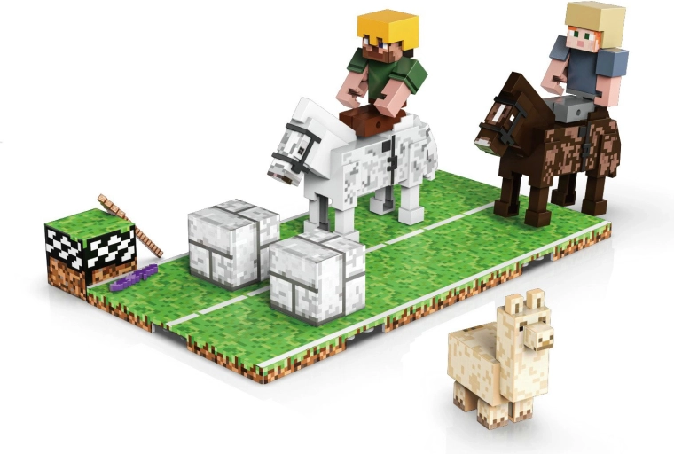 Magnet World 3D set da costruzione magnetico gare di equitazione, 46 pezzi