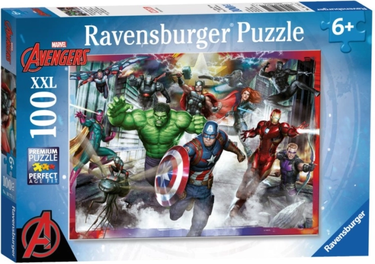 Puzzle Ravensburger Avengers Assemble 100 pezzi