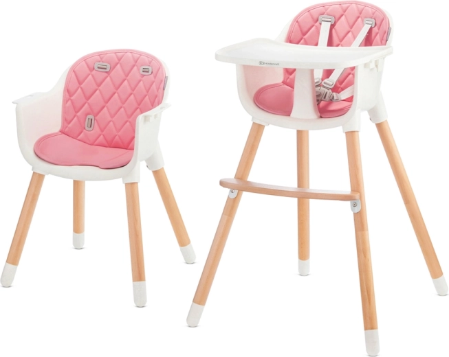 Kinderkraft seggiolone Sienna 2in1 rosa