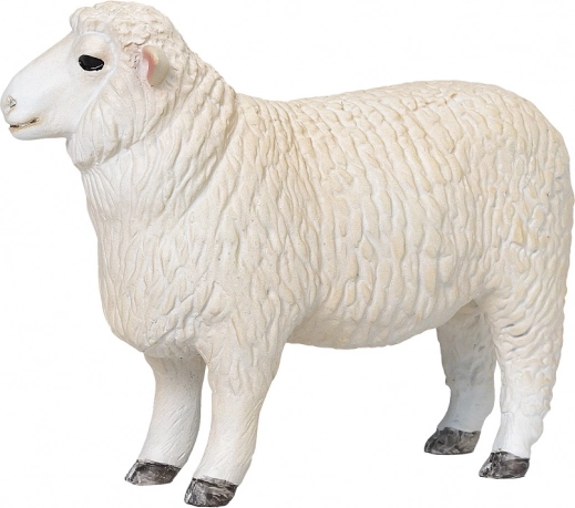 Figura realistica di pecora Romney Marsh
