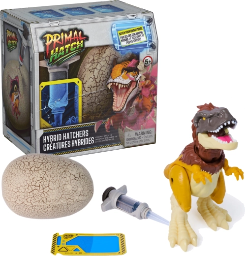 Jurassic World Primal Hatch Hybrid Hatchers – dinosauro ibrido che si schiude