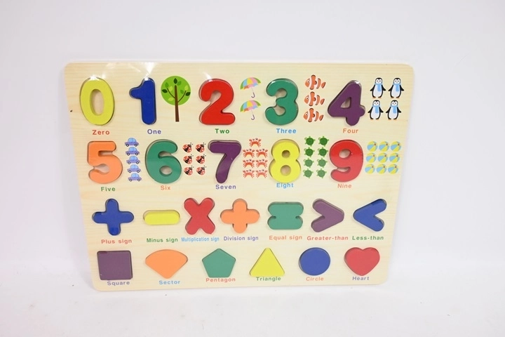 SmilyPlay tavoletta educativa sensoriale con numeri e forme