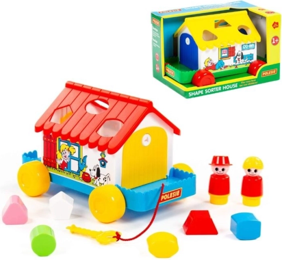 Casetta didattica su ruote