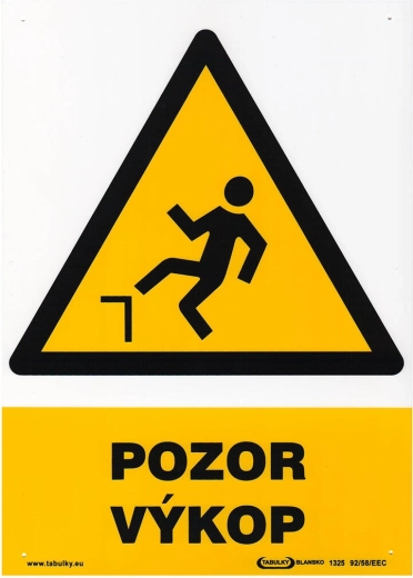 Tabella di sicurezza ATTENZIONE SCAVO A4 plastica