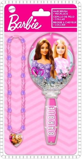 Set collana e spazzola Barbie
