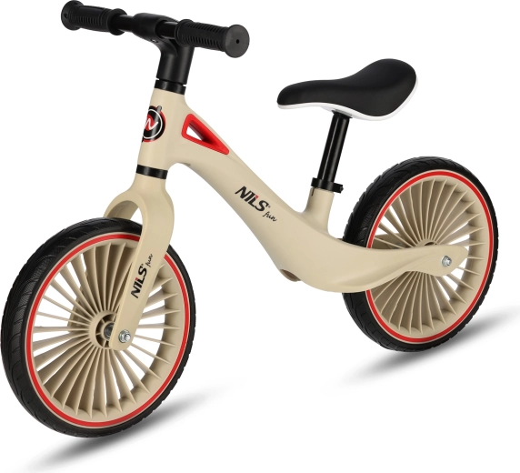 Bicicletta senza pedali per bambini NILS Fun 12" con telaio leggero