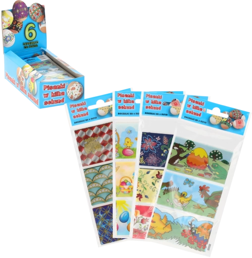 Termorestringenti per uova di Pasqua – set da 6 pz