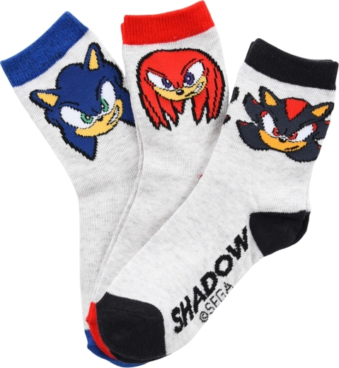 Calzini per bambini Sonic the Hedgehog – set da 6 paia