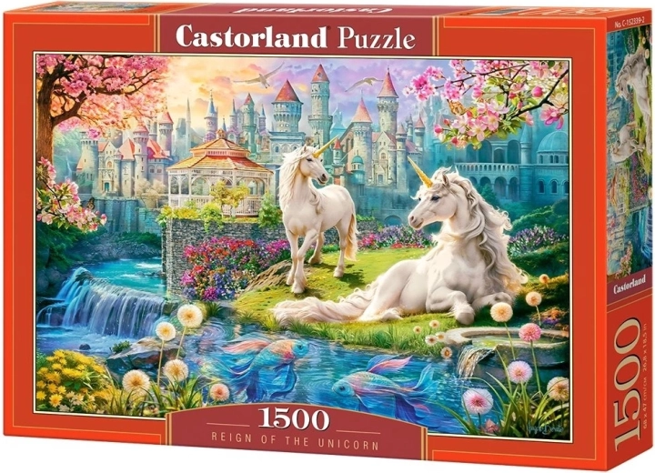 Puzzle Castorland Regno degli Unicorni 1500 pezzi