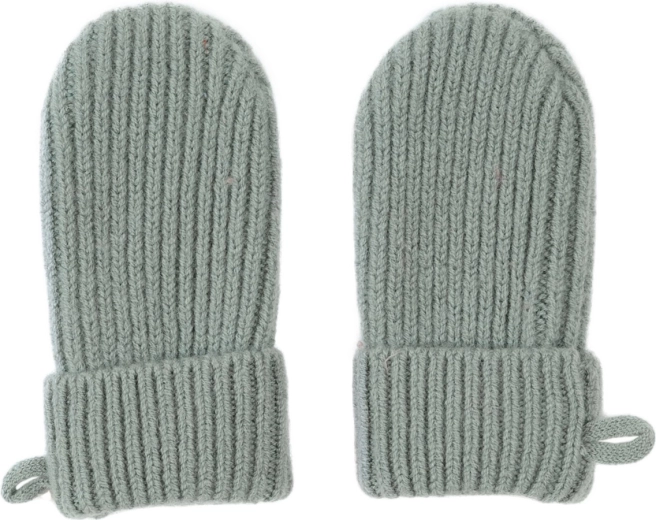 Guanti lavorati a maglia Lodger in lana merino 1–2 anni