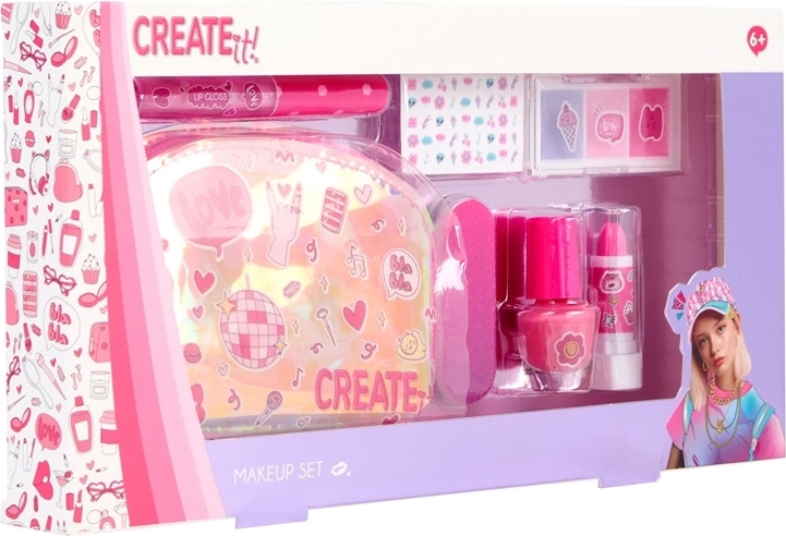 Create It! Set trucco per bambine con beauty case