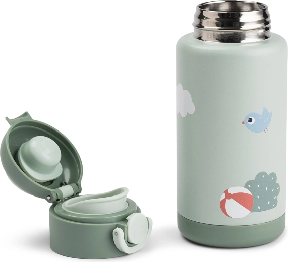 Done by Deer bottiglia termica Playground verde 340 ml