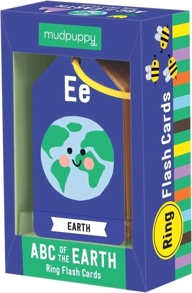 Mudpuppy ABC pianeta Terra carte didattiche ad anello