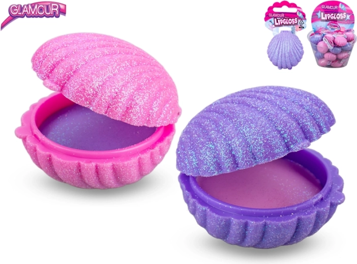 Glamour lucidalabbra a forma di conchiglia