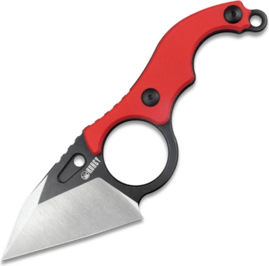 Kubey Hippocam Red coltello da collezione 6 cm