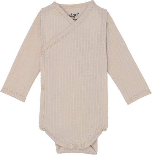 Body traspirante Lodger a manica lunga seersucker birch 56
