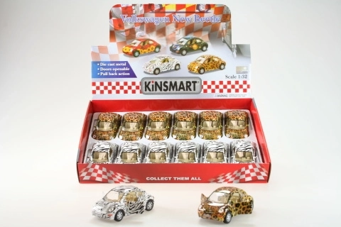 Modellino di auto in metallo New Beetle 1:32