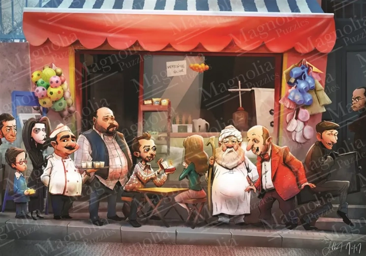 Puzzle Sinfonia delle Stranezze 1000 pezzi MAGNOLIA