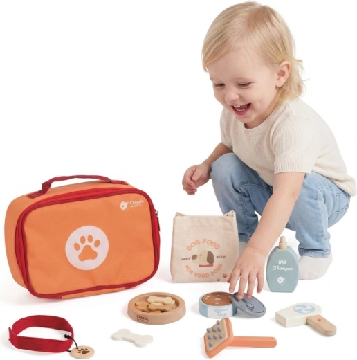 Classic World set portatile per la cura degli animali domestici