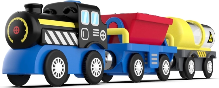 2Kids Toys treno merci a vapore a batterie - 1 pezzo