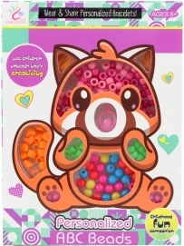 Set di perline colorate in plastica per bambini