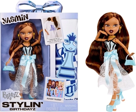 Bambola Bratz Stylin’ Birthdayz Yasmin
