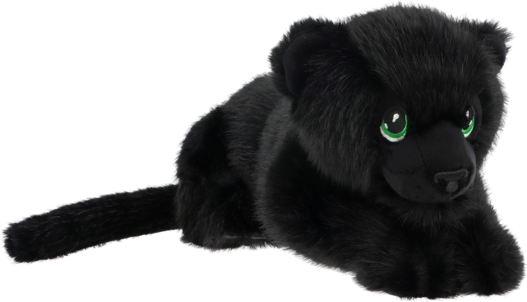 Pantera nera di peluche Keeleco 25 cm