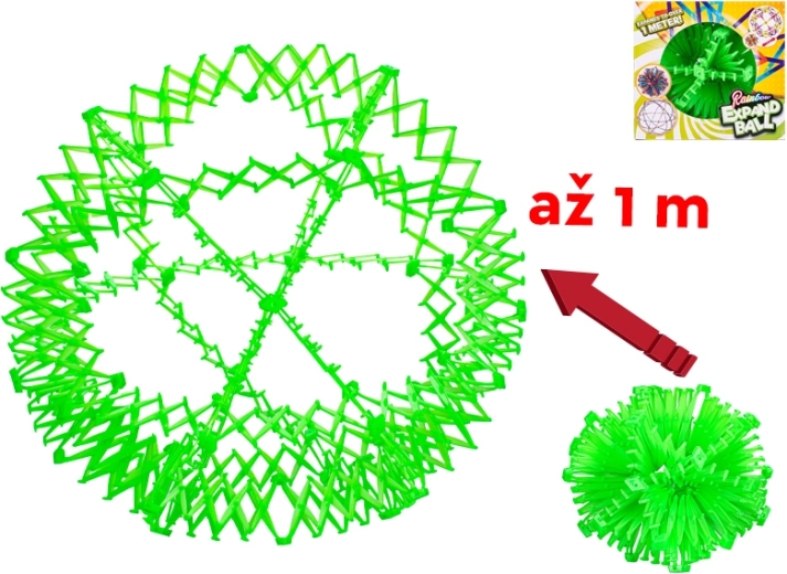 Pallina colorata espandibile per bambini 28–100 cm