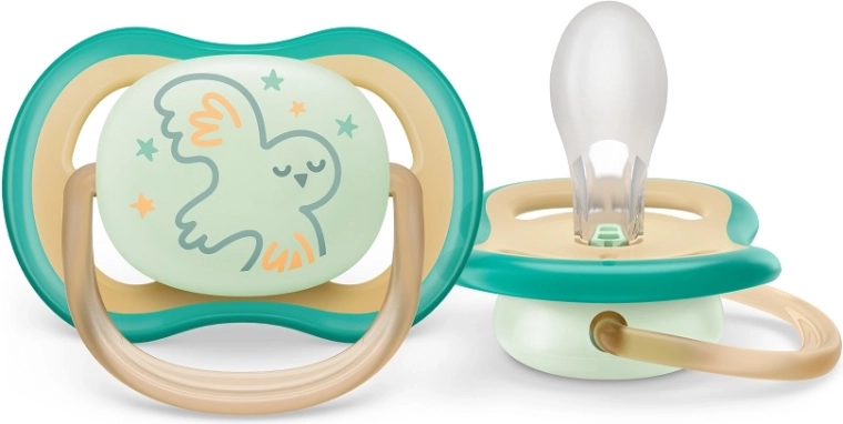 Philips Avent succhietto Ultra Air notte 0–6 mesi, 1 pz