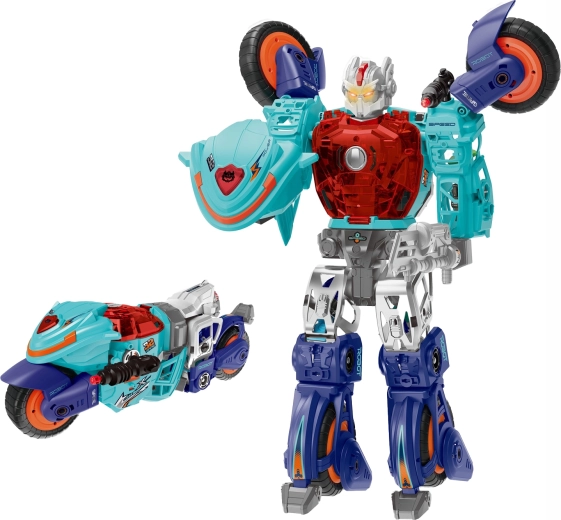 Set di transformer Autorobot con robot, 29 pezzi