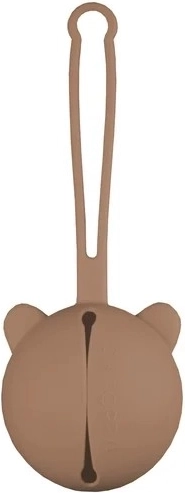 OH,POPPY! custodia in silicone per ciucci Biscuit Brown