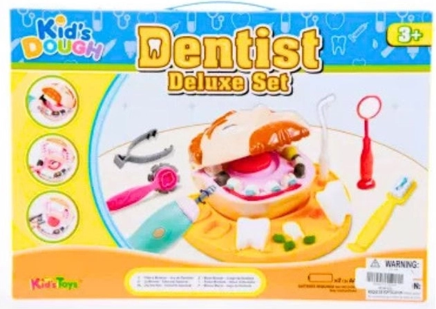 Plastilina – set da dentista per il gioco creativo