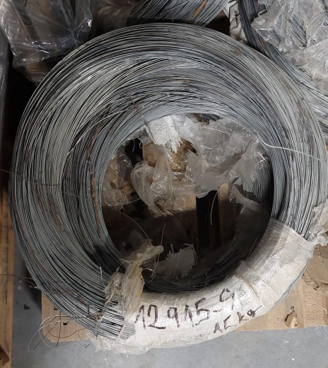 Filo di legatura in acciaio nero 4 mm – confezione 25 kg (2ª scelta)