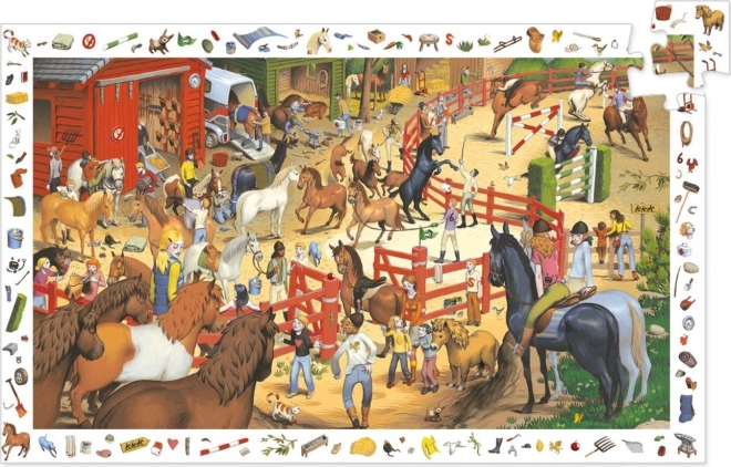 Puzzle di ricerca CAVALLI 200 pezzi