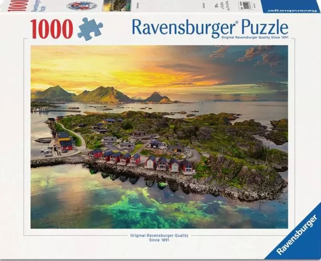 Puzzle Ravensburger Lofoten, Norvegia 1000 pezzi