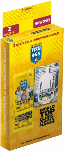 blister XXL da collezione di carte PANINI FIFA 365 2026 Adrenalyn XL
