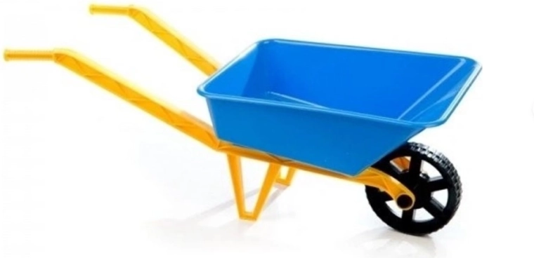 Rotella di plastica blu 70 cm